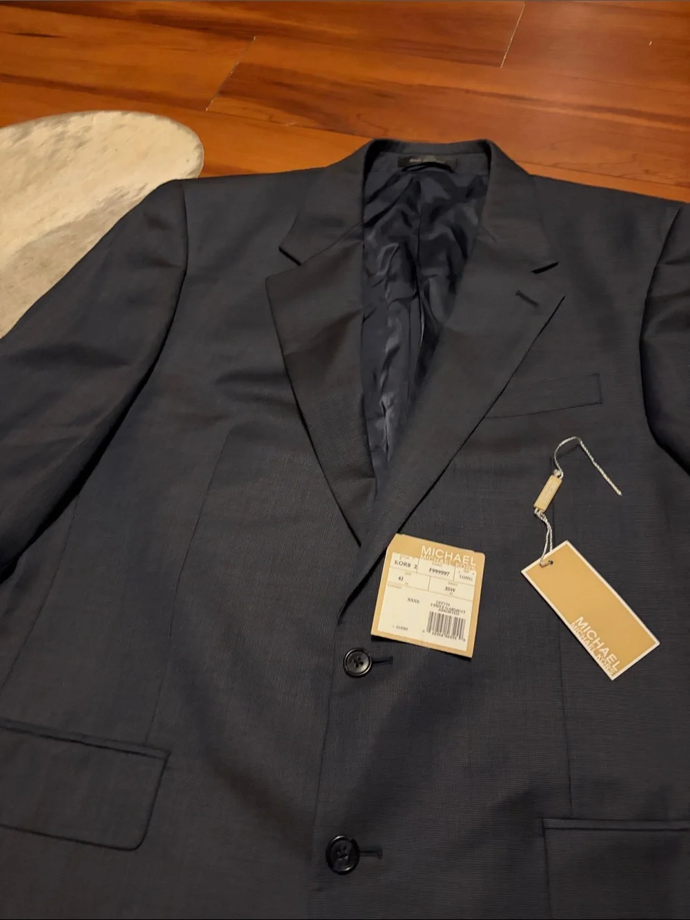 Michael Michael Kors Men's  Two-Button Sport Coat Sz 42 L